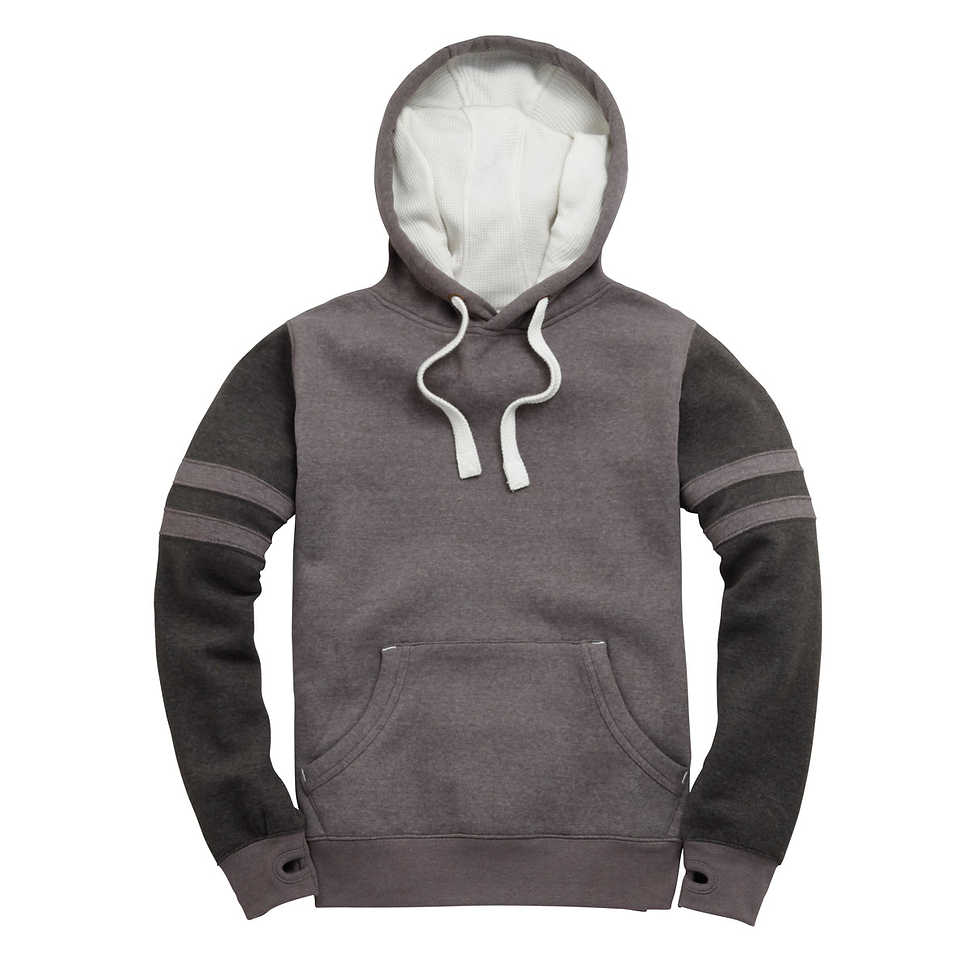 Miniature : Sweat Capuche avec bandes contrastées