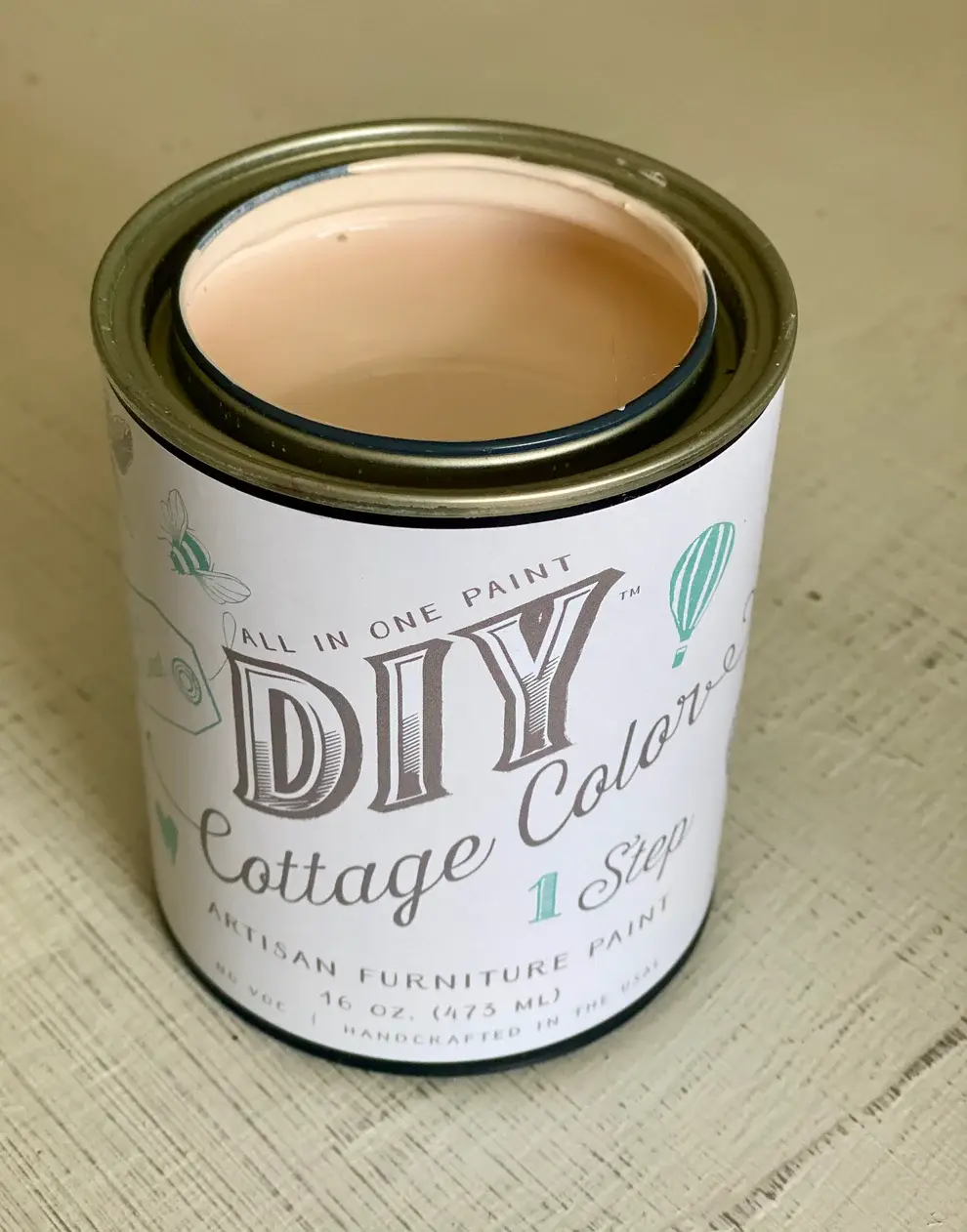 DIY Cottage Color - Vintage Pink - 16 Oz