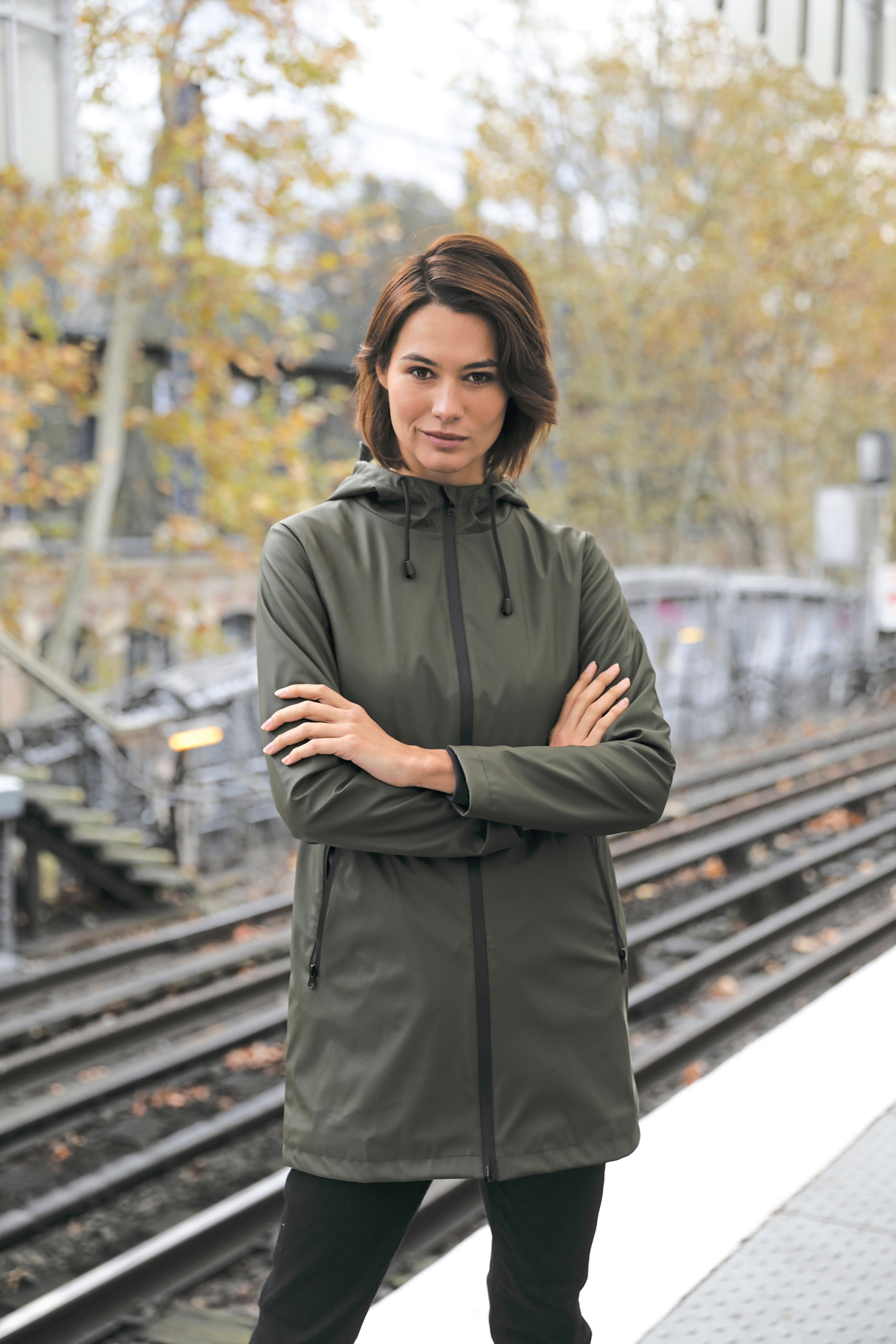Parka en cire pour femmes Ante