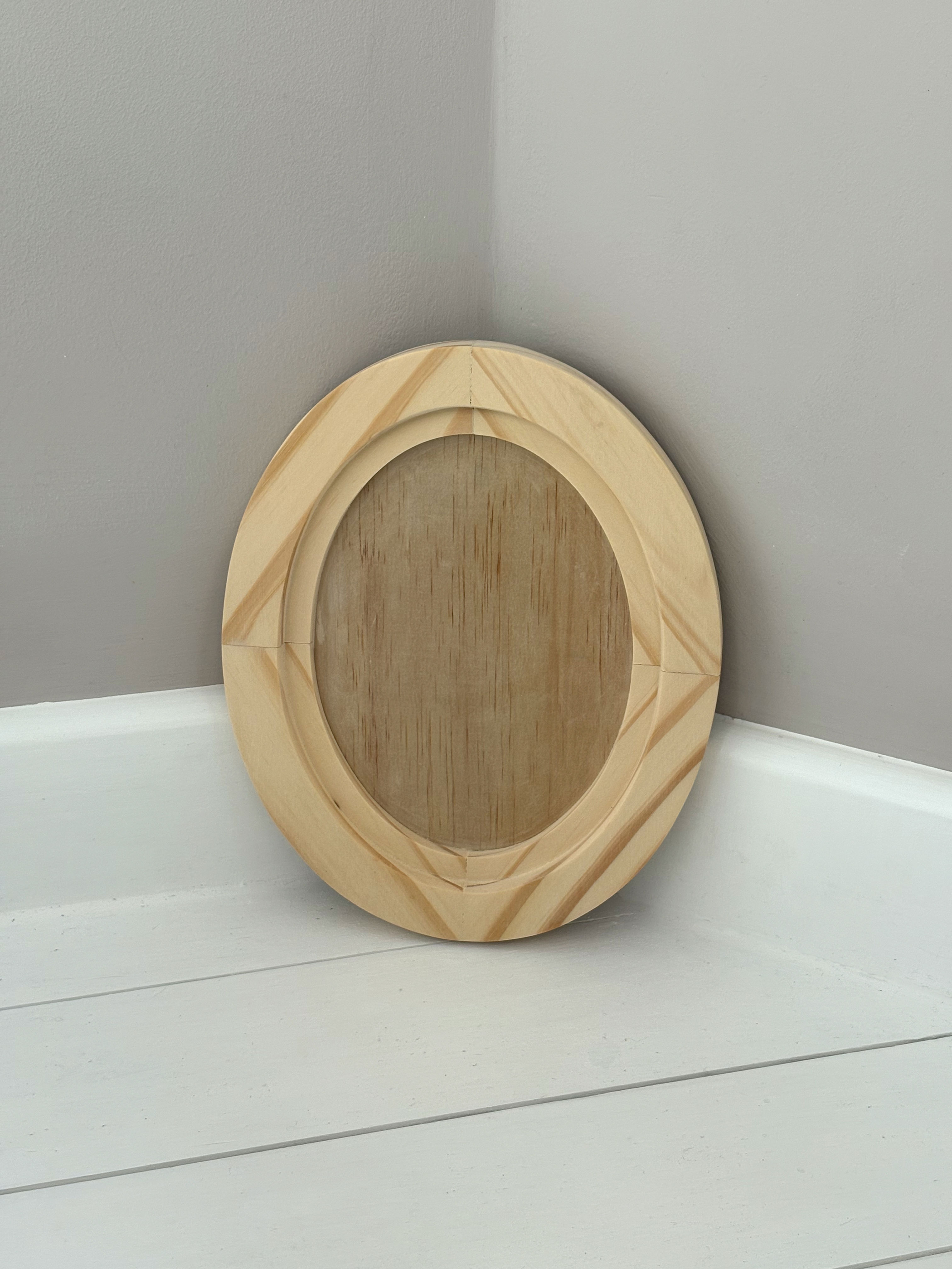 IOD Oval Wood Gallery Blank 8.5x10.6