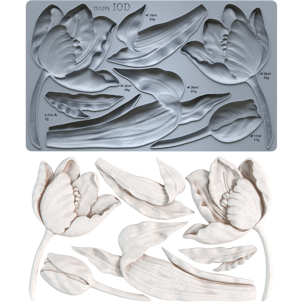 Tulips 6x10 IOD Mould™