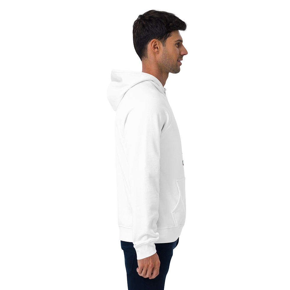 Thumbnail: Sweat à capuche écologique Raglan unisexe