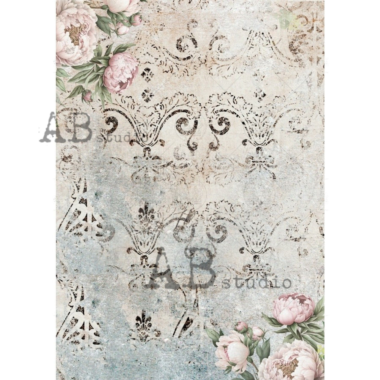 2995-A4 Soft Lace Victorian Background