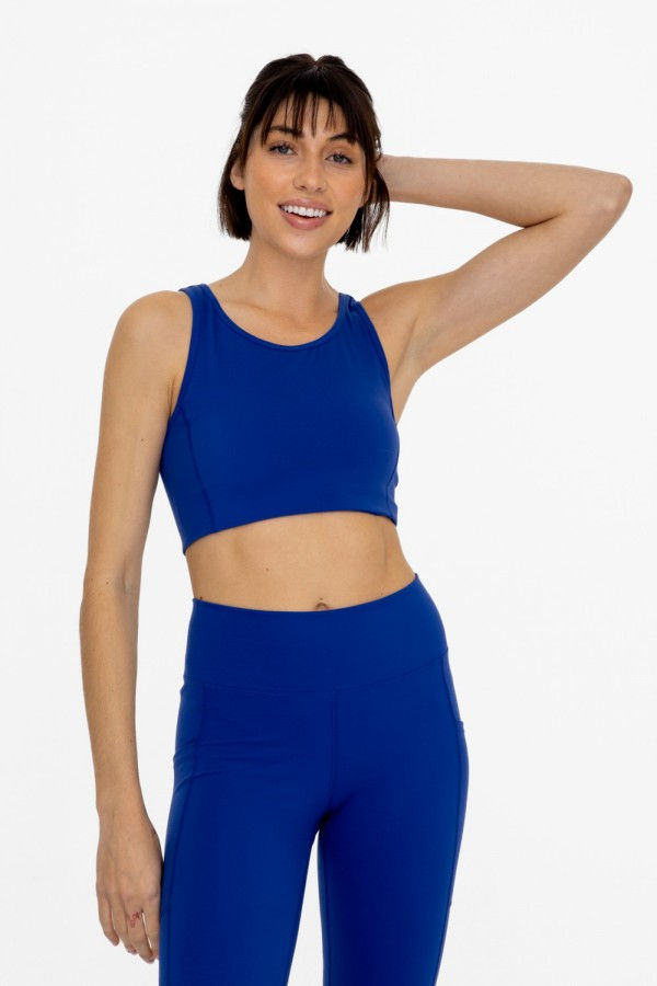 Thumbnail: Lycra-Blend Cut-Out Back & Highwaist Sweetheart Set
