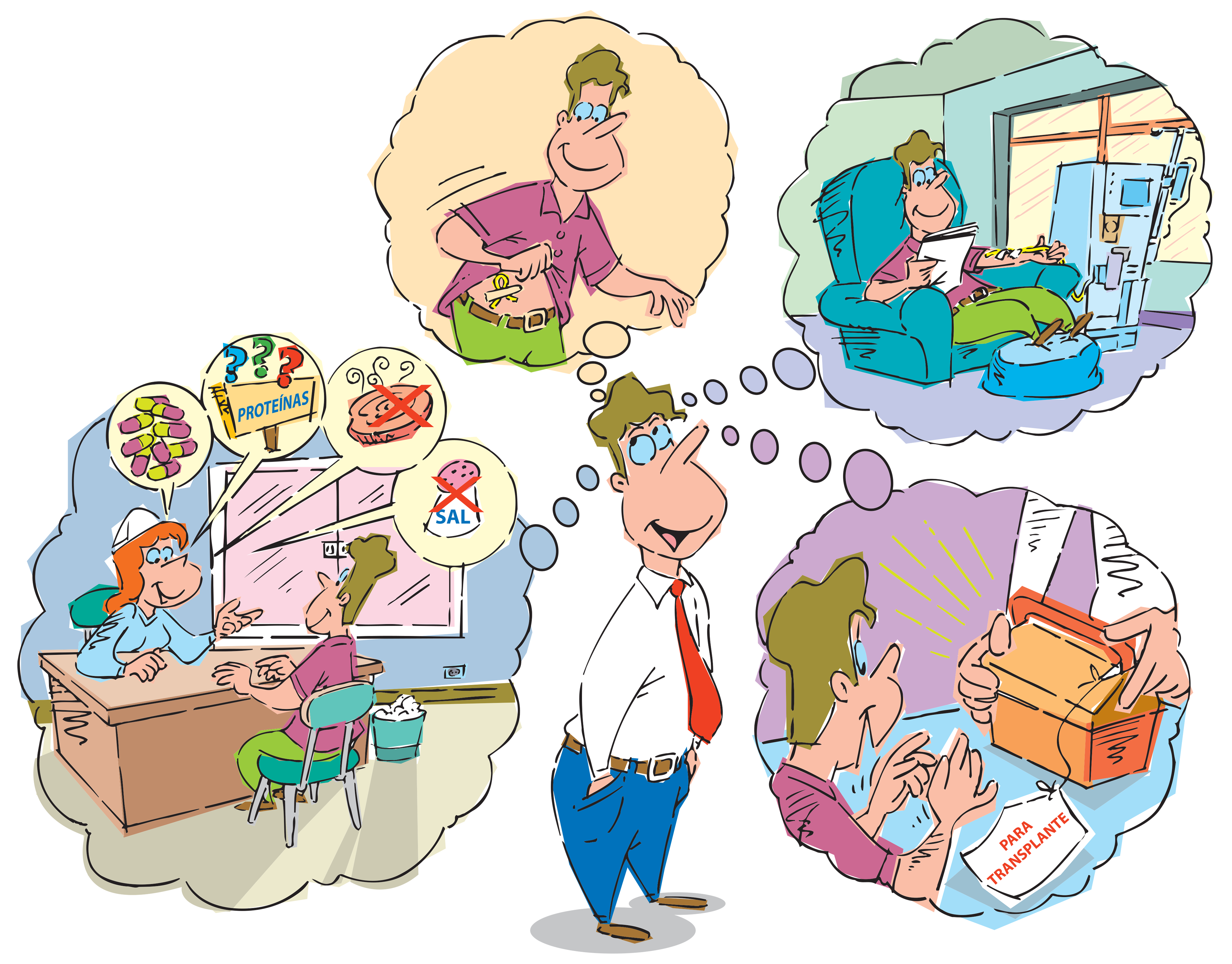 RENAL CRISIS PROCEDURES - Illustrator: Grego