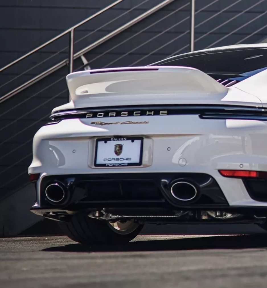 Thumbnail: PORSCHE 992 SPORT CLASSIC DUCK TAIL SPOILER WING FOR TURBO CABRIOLET
