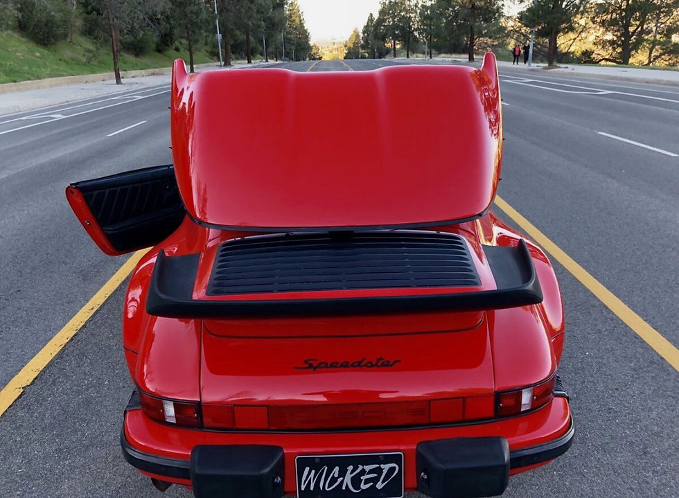 Thumbnail: Porsche Speedster Clamshell Convertible Top Cover
