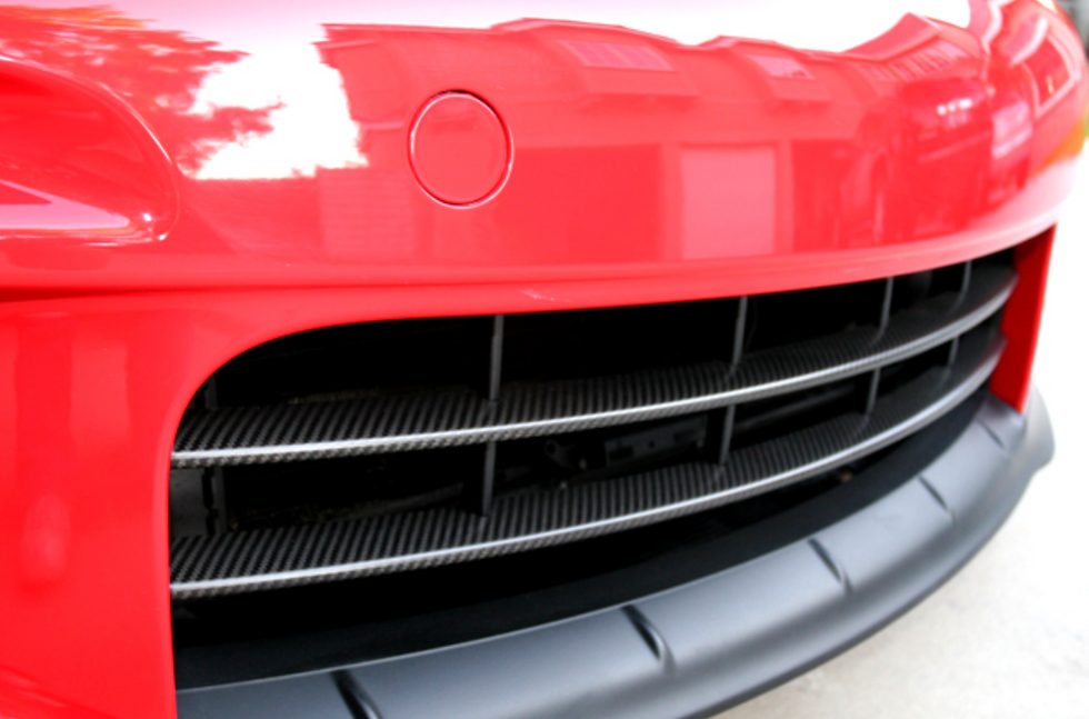 Thumbnail: Porsche 997.2 GT2 RS Style Front Bumper Carbon Fiber Grills