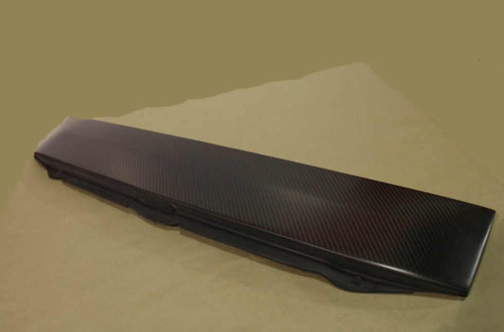 Thumbnail: Porsche 997.2 GT2 RS Style Rear Lower Window Carbon Fiber Trim Panel