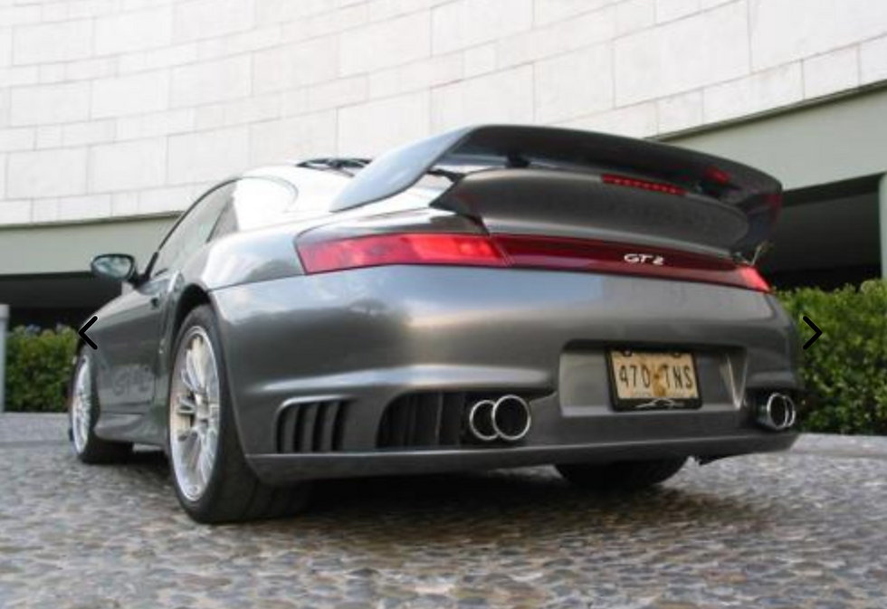Thumbnail: Porsche 997 GT2 Rear Bumper for 2001-2004 996 Turbo and Carrera
