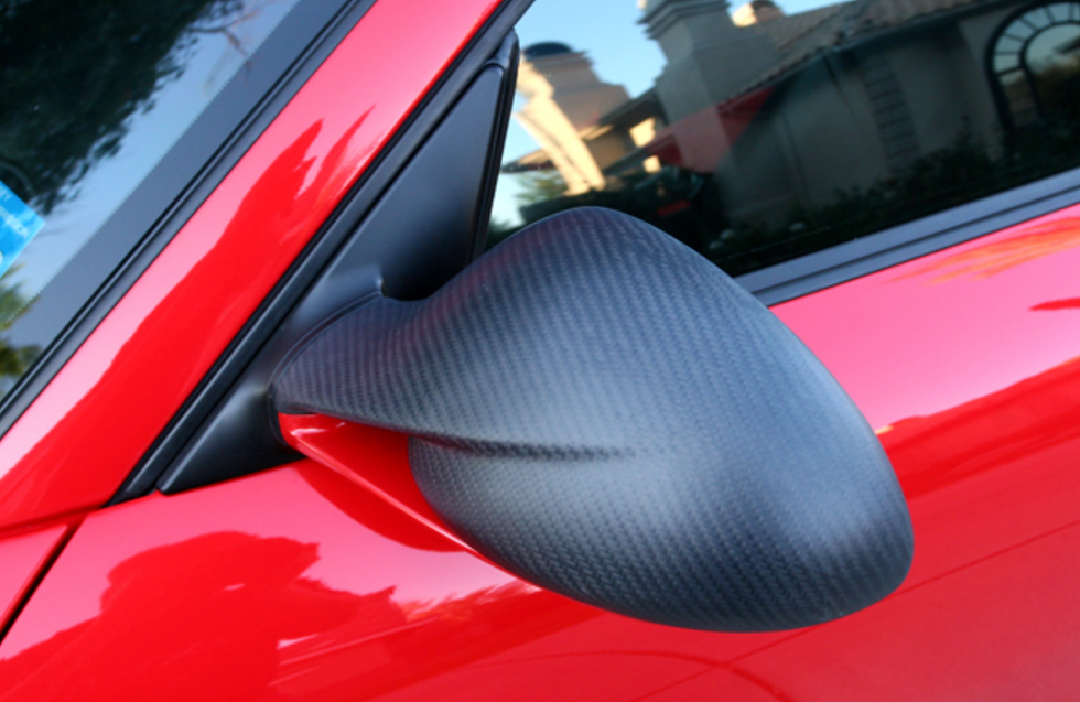 Thumbnail: Porsche 997.2 GT2 RS Style Carbon Fiber Mirror Covers in Matte or Gloss