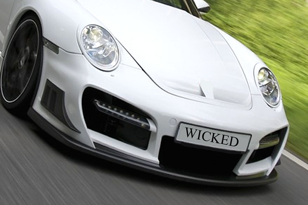 Thumbnail: PORSCHE 997 TECHART GT STREET R STYLE FRONT BUMPER FOR 997 TURBO AND CARRERA