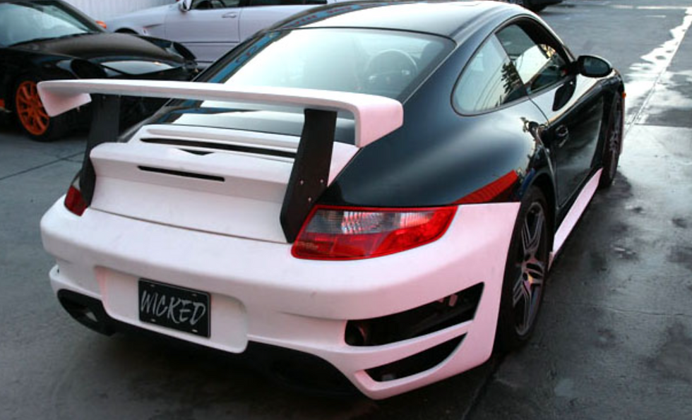 Thumbnail: PORSCHE GT STREET REAR BUMPER FOR 997 CARRERA AND TURBO