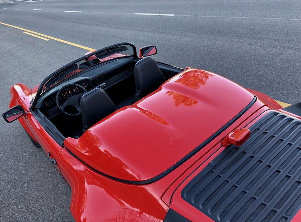 Thumbnail: Porsche Speedster Clamshell Convertible Top Cover