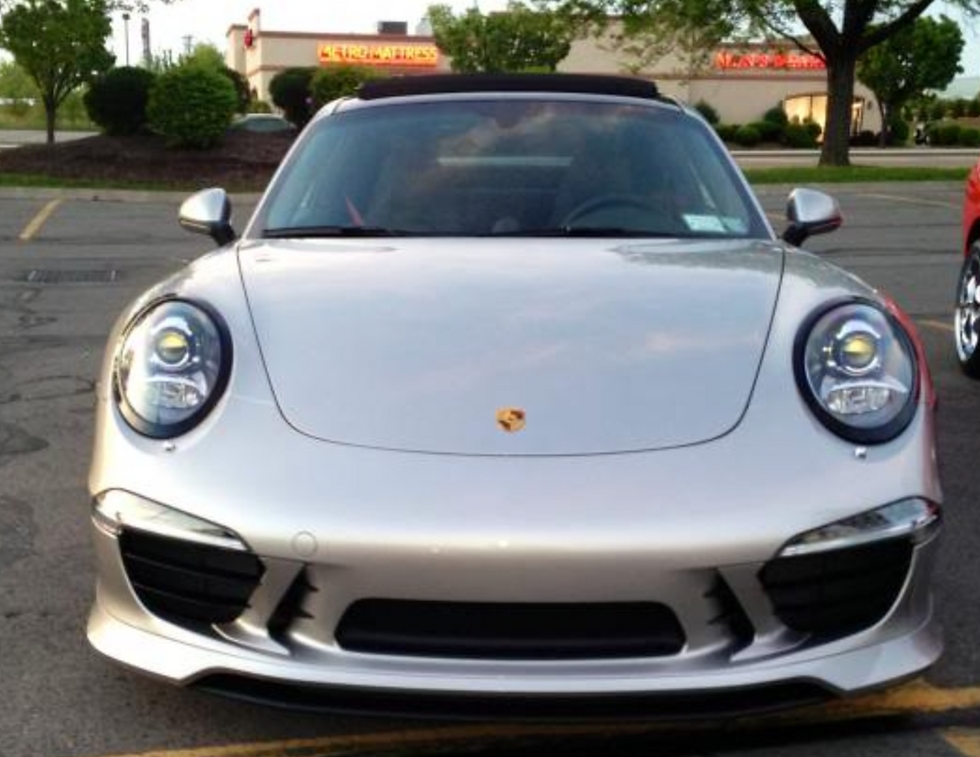 Thumbnail: 2012-2014 PORSCHE 991 TECHART STYLE FRONT BUMPER UPGRADES FOR 991 CARRERA CARS