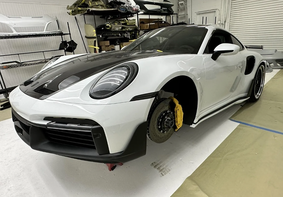 Thumbnail: 992 TURBO WICKED SHARK FIN SPOILER VALANCE