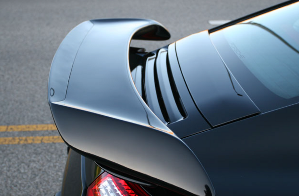 Thumbnail: Porsche 997 Twin Turbo Wicked Bi-Wing with Carbon Fiber GT2 Blade