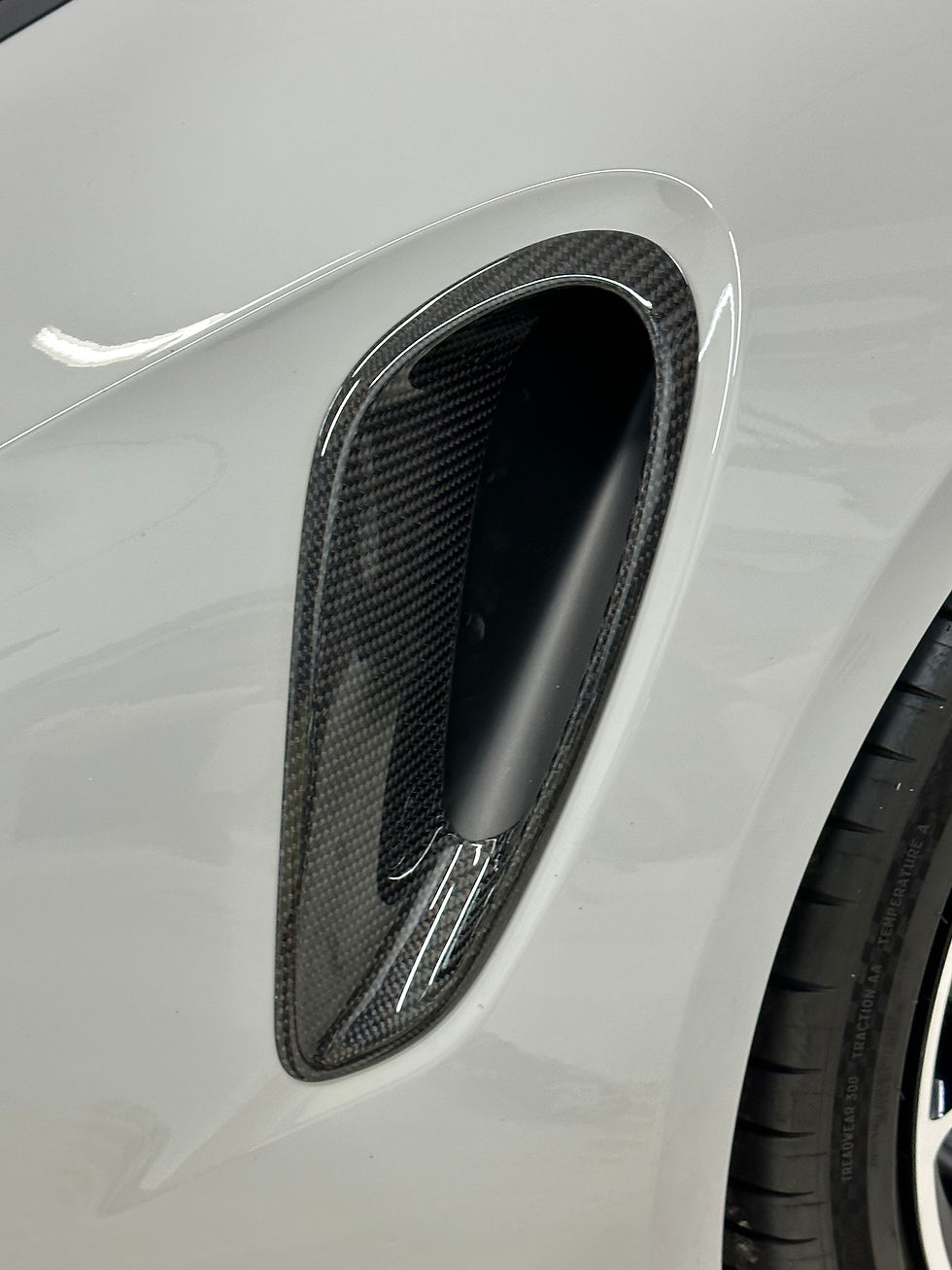 Thumbnail: Porsche 992.2 Turbo Carbon Fiber side air intake trim