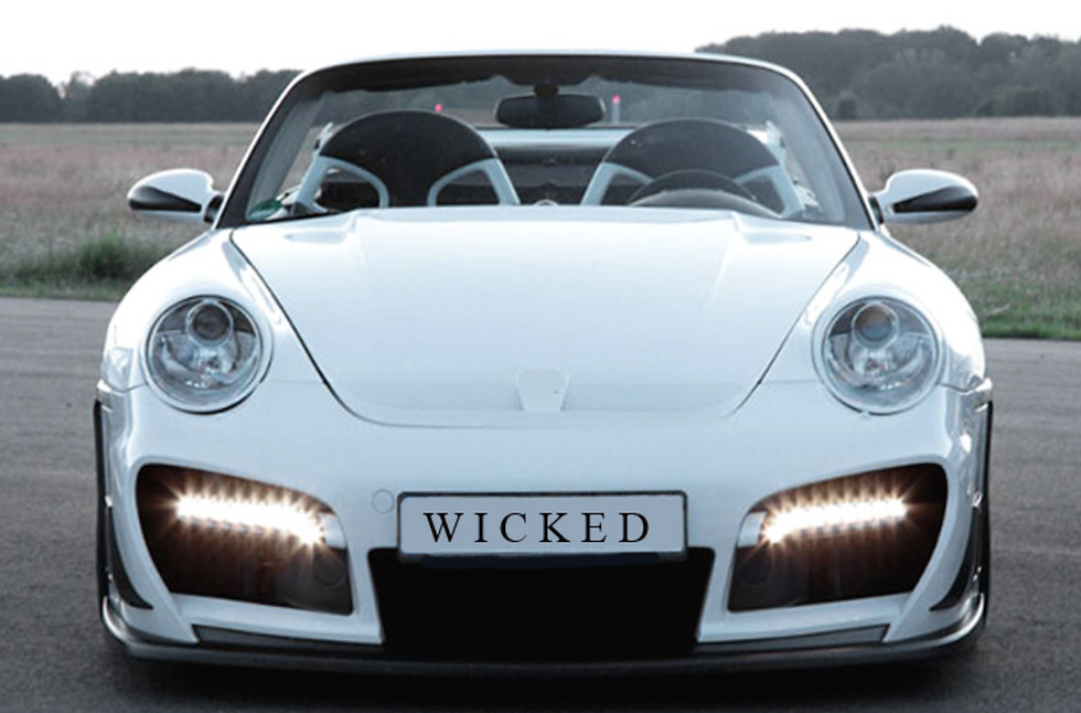 Thumbnail: PORSCHE 997 TECHART GT STREET R STYLE FRONT BUMPER FOR 997 TURBO AND CARRERA