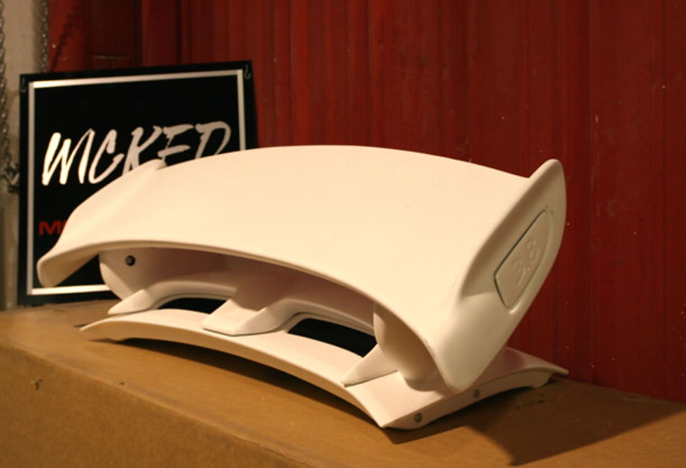 Thumbnail: 2010 Porsche 997.2 GT3 Rear Trunk and Wing Spoiler for 997 Carrera and GT3