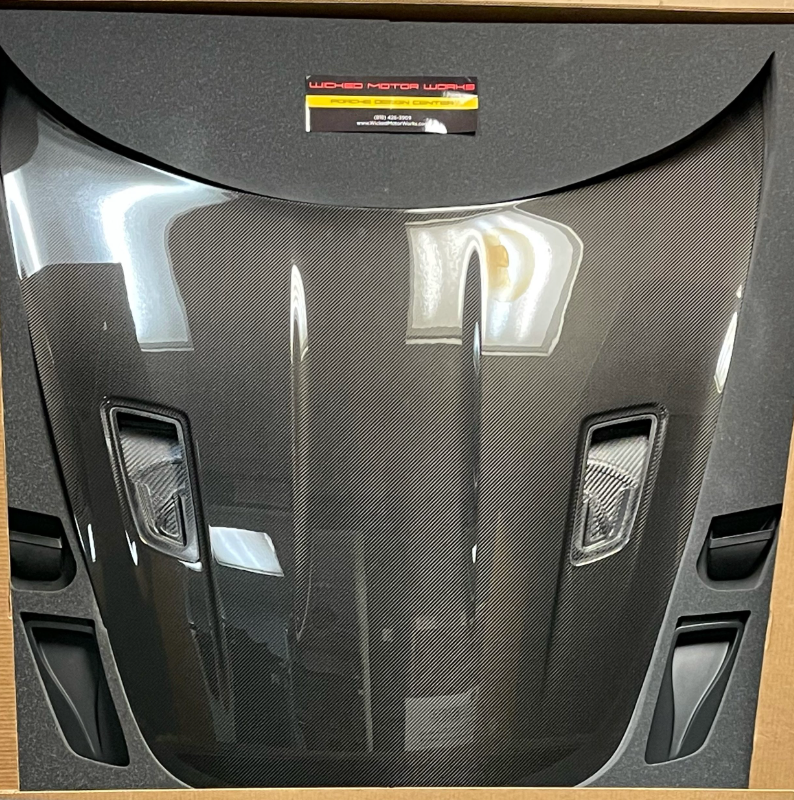 Thumbnail: PORSCHE PURE EXPOSED CARBON FIBER GT2RS/GT3RS HOODS