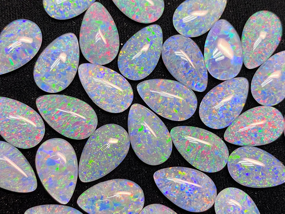 Thumbnail: Opal Triplet Pear 13x8mm