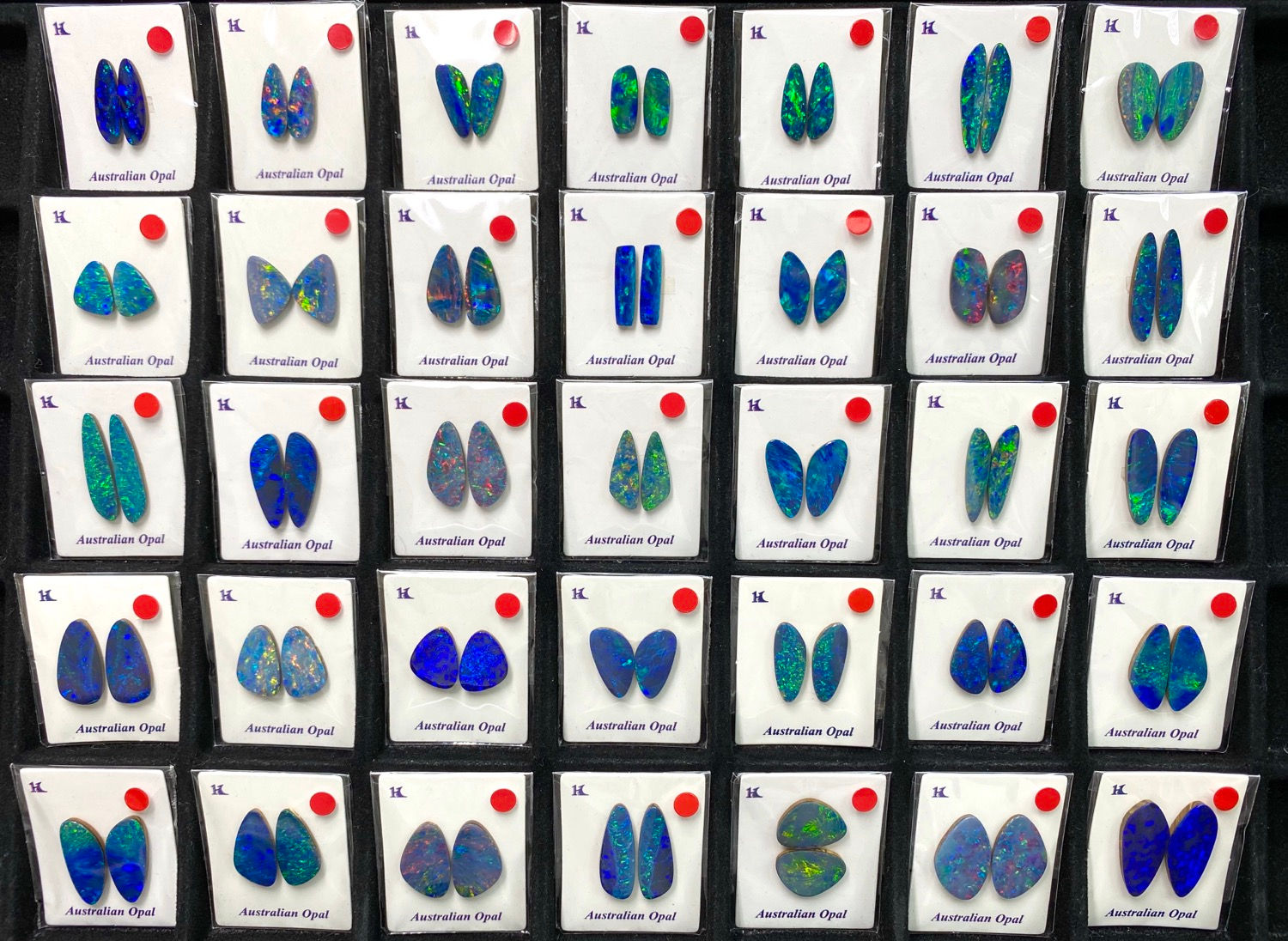 Opal Doublet Pairings C8