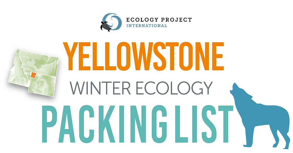 how to pack for winter in yellowstone