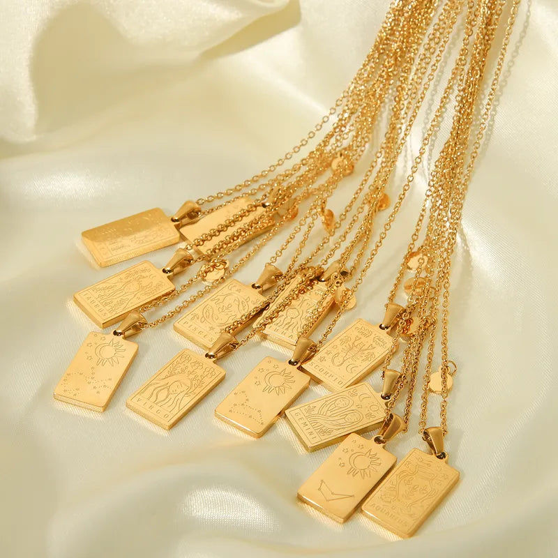 Zodiac Pendant Necklace