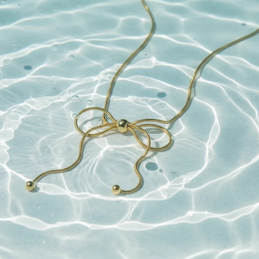 Blair Bow Necklace