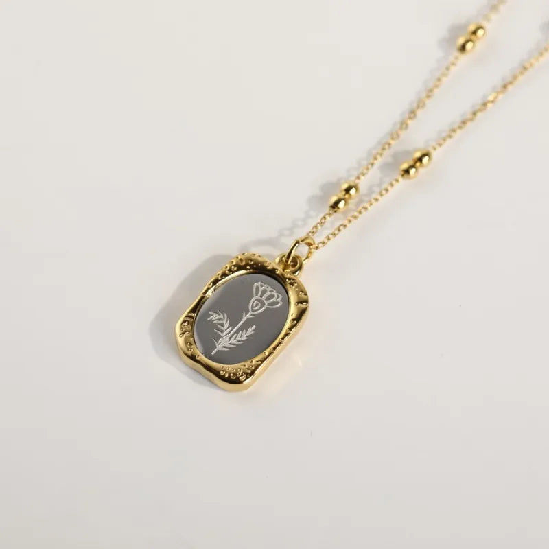 Birth Bloom Pendant Necklace