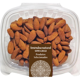 AMÊNDOA NATURAL SEM CASCA 200G