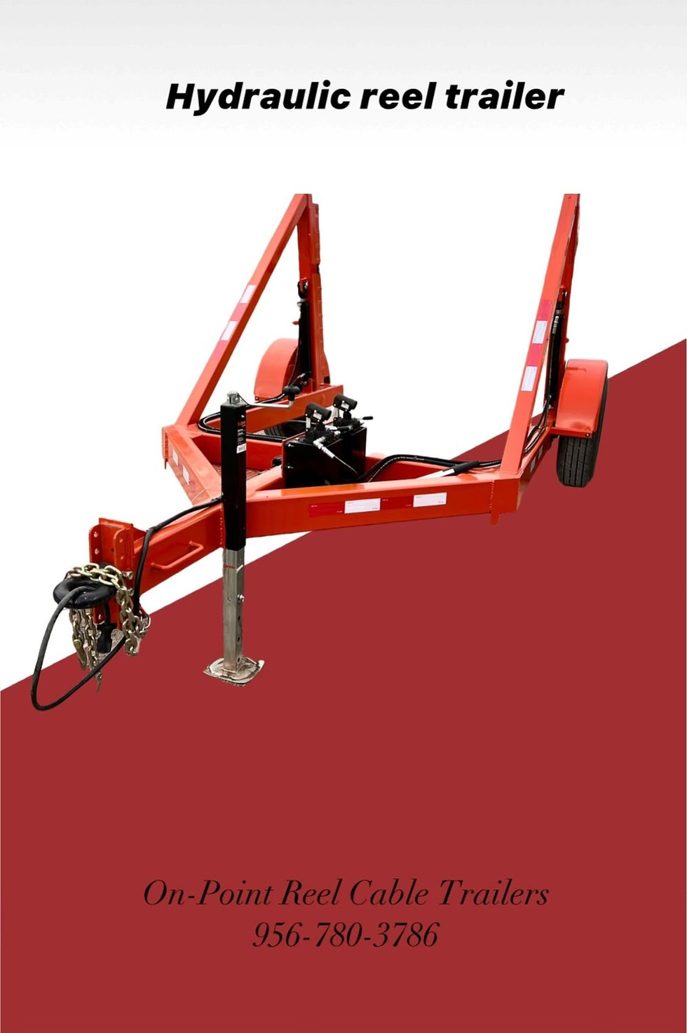 Thumbnail: H7-64: 7k Hydraulic Trailer w/ electric brakes (Call for Price)