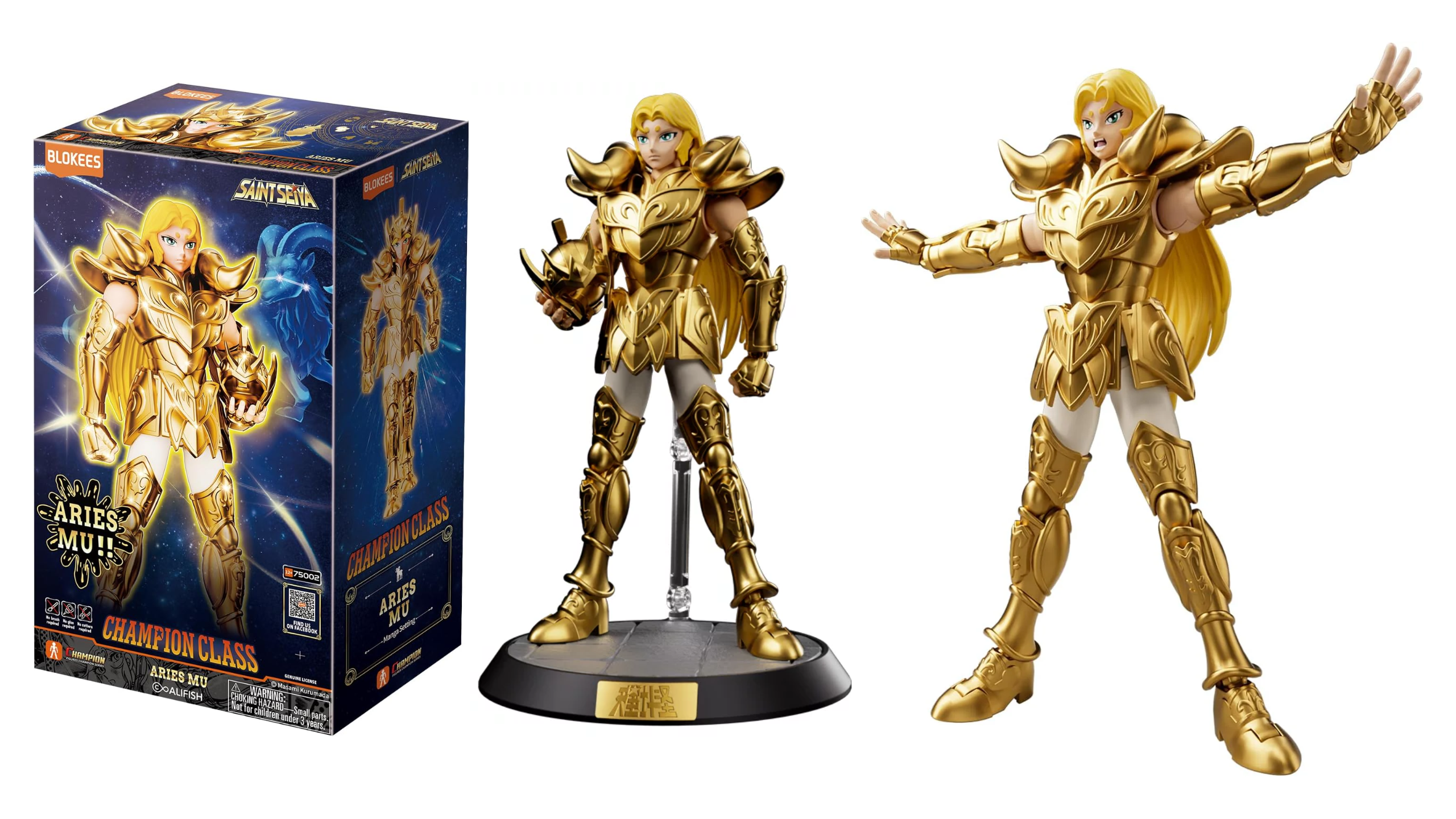 Blokees : Saint Seiya Champion Class Aries Mu Model Kit