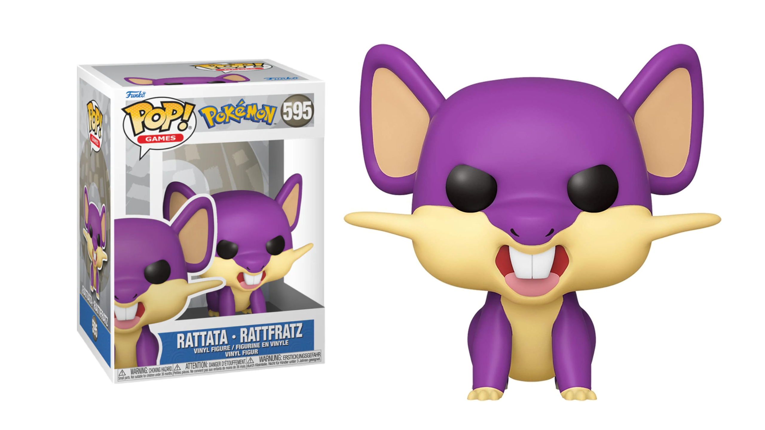 Pokemon : Rattata , Funko pop #595