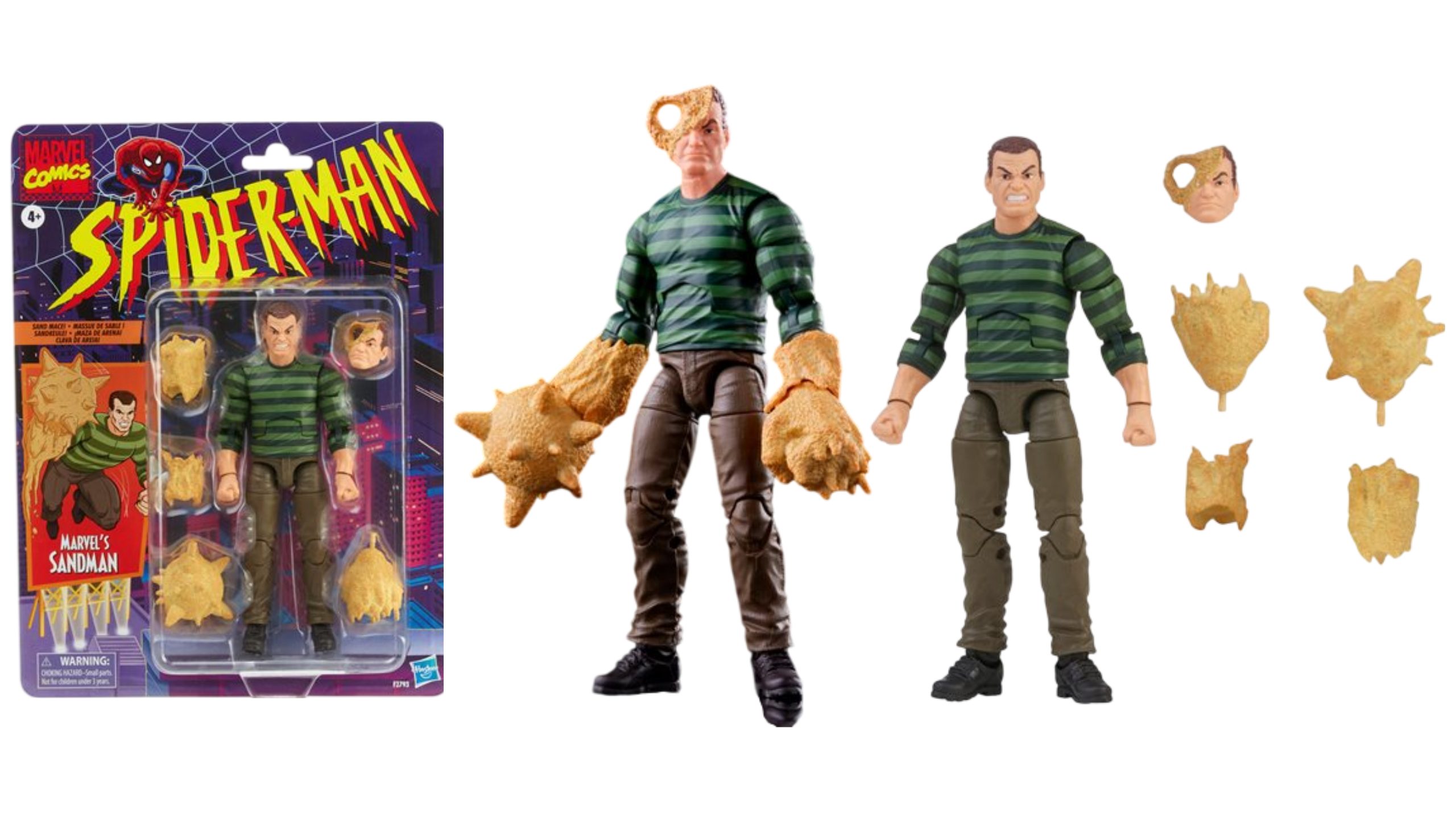 Spiderman Retro Sandman Marvel Legends