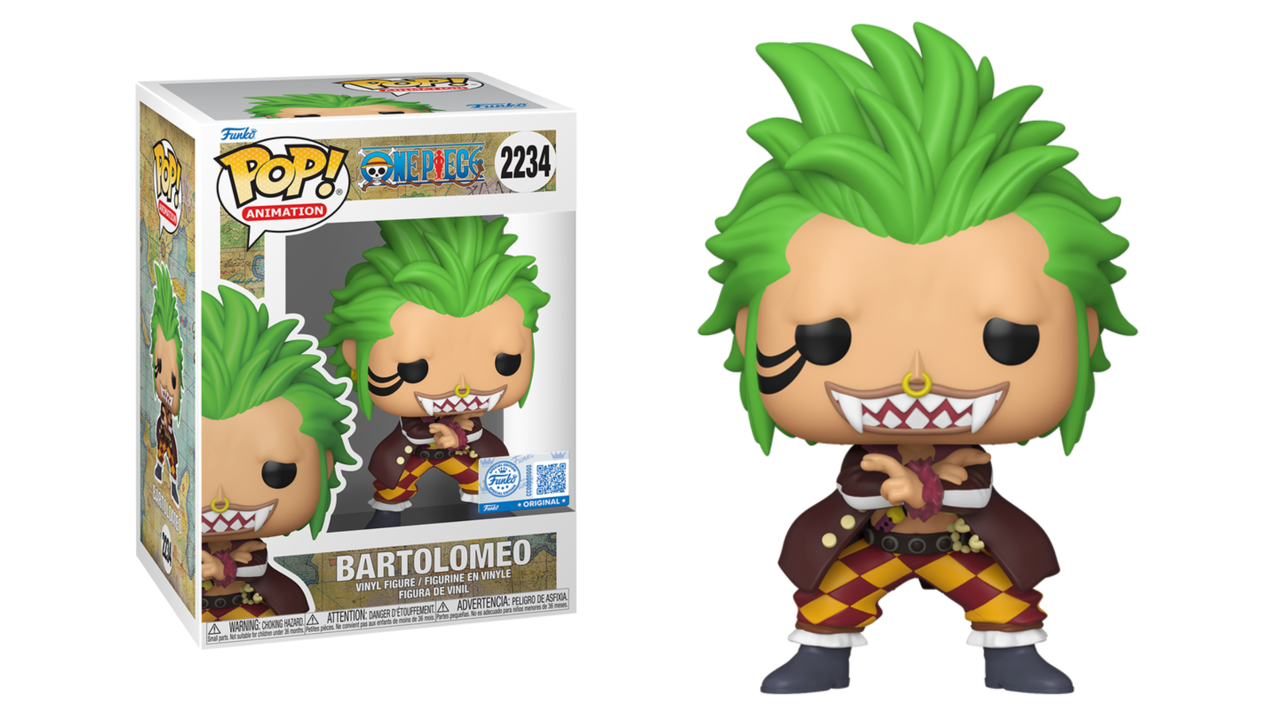 One Piece: Bartolomeo, Funko Pop! #2234