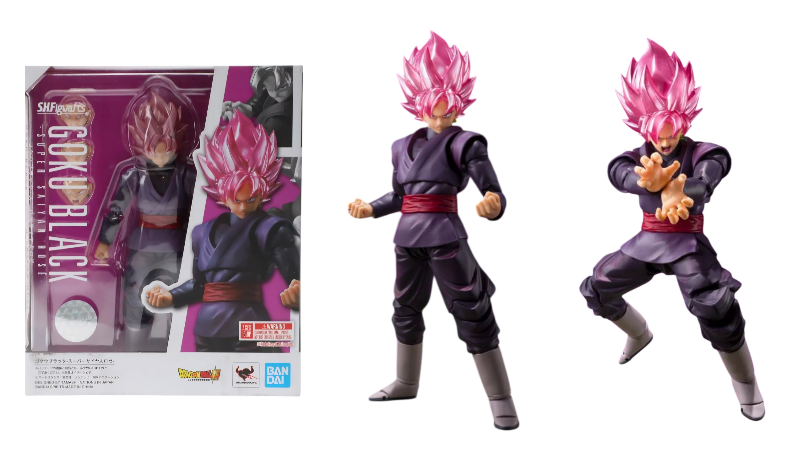 S.H.Figuarts Dragon Ball: Goku Black Super Saiyan Rose (Reissue)