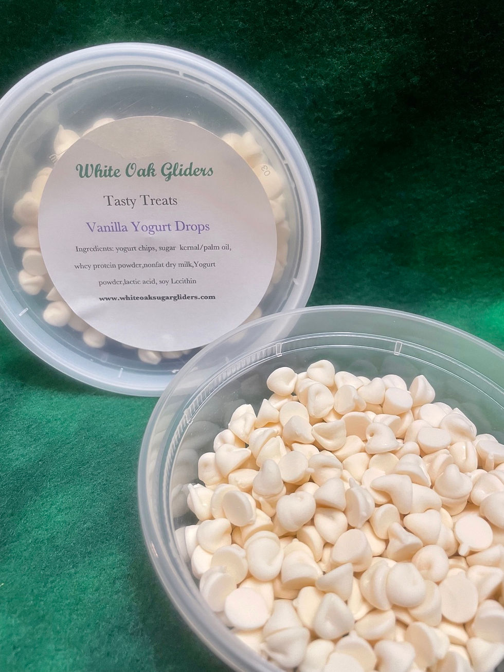 Tasty Treats-Vanilla Yogurt Drops