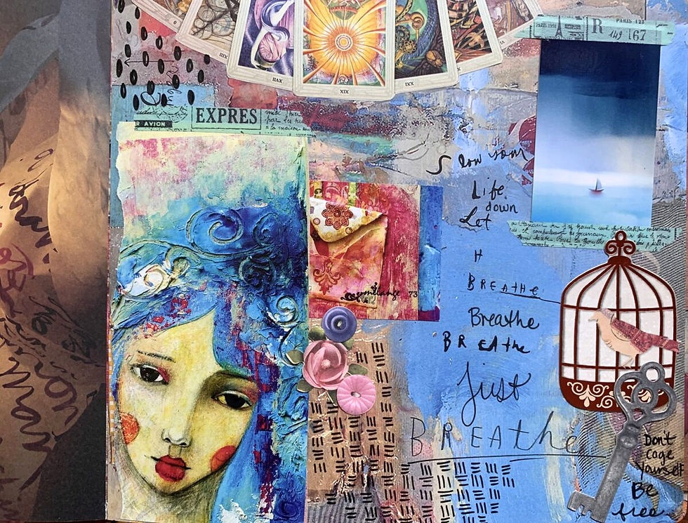art therapy counseling and art journal