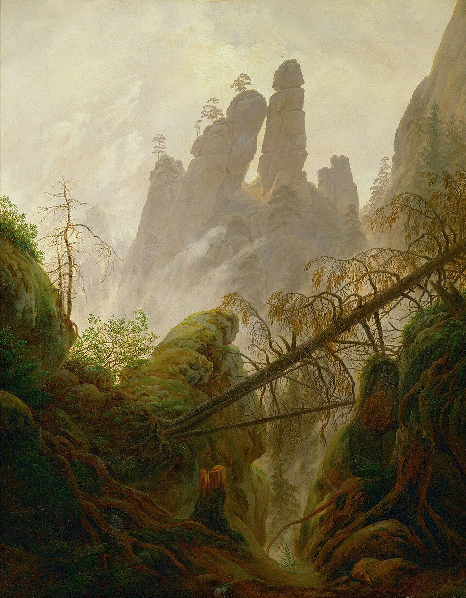 caspar david friedrich most famous paintings