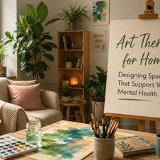 Art Therapy for Home: Designing Spaces That Support Your Mental Health