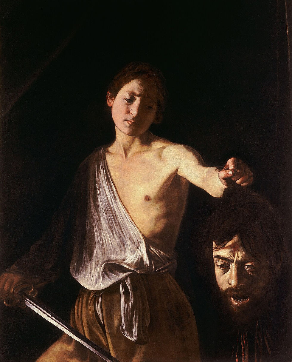 famous paintings with symbolism caravaggio