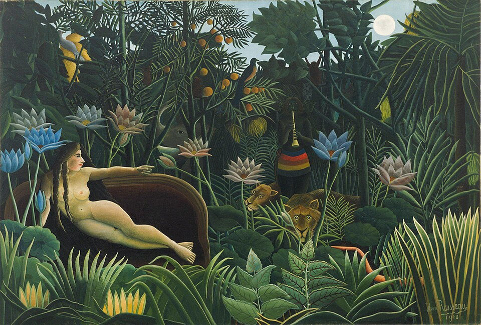 henri rousseau famous paintings the dream