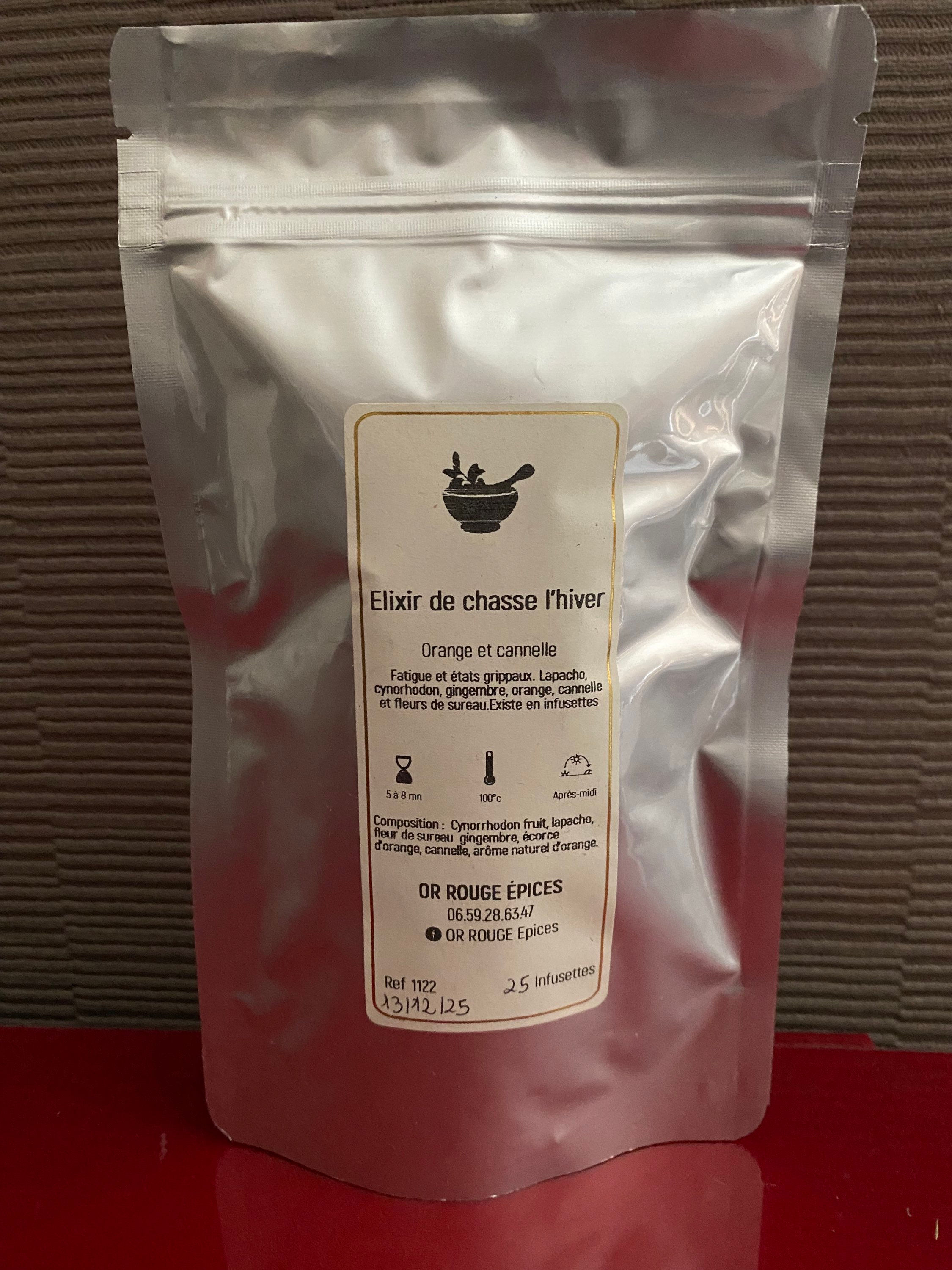 Infusion ÉLIXIR DE CHASSE L’HIVER
