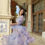 Thumbnail: Mr. Water New York Romantic Lavender, Floor Length Dress. Chiffon Summer Dress.