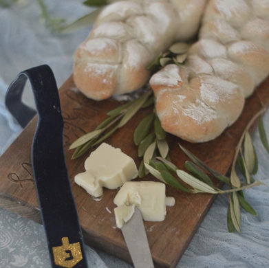 Hanukkah Butter! An easy DIY for your holiday table