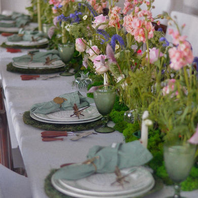 Rosh Hashanah Earthy Table
