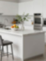 Sparkling clean kitchen island by Clean-in South Florida