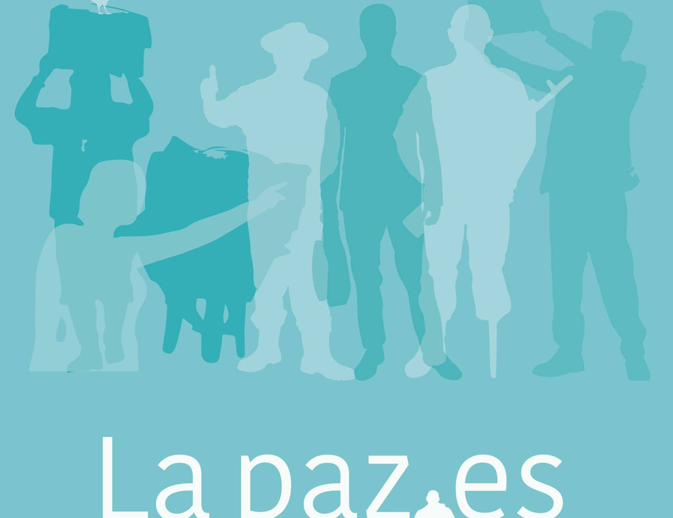 Gráfica para "La Paz es contigo". Exposición itinerante. Acuerdo de Paz en la Habana. 2016.